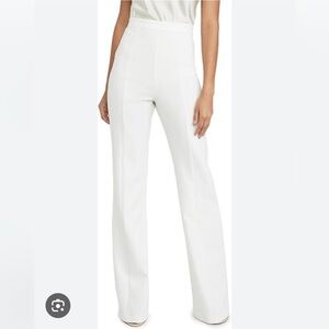 Black halo Isabelle pants, white size 2 NWT